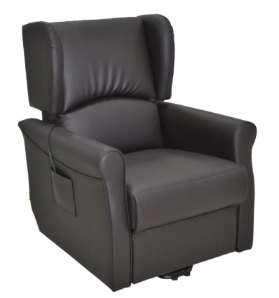 Fauteuil releveur 1 moteur Porto NG chocolat