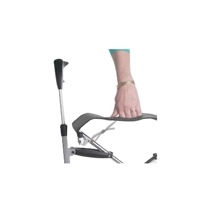 Assise pour rollator de luxe 4 roues Let's Fly