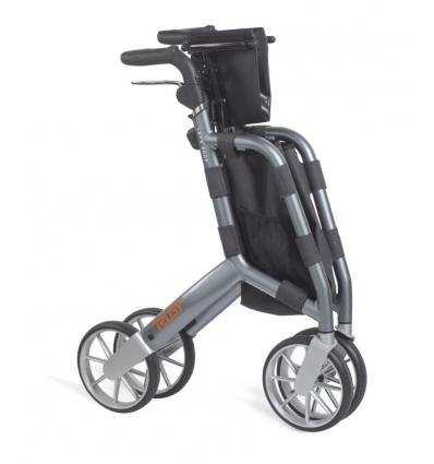 Rollator 4 roues Let's Shop avec caddie pliable