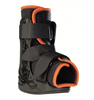 Botte de marche enfant orthopédique MiniTrax Procare noir / orange