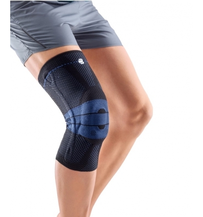 Genouillère active GenuTrain Bauerfeind noir / bleu