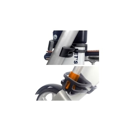 Porte canne du rollator léger 4 roues Let's Go Out