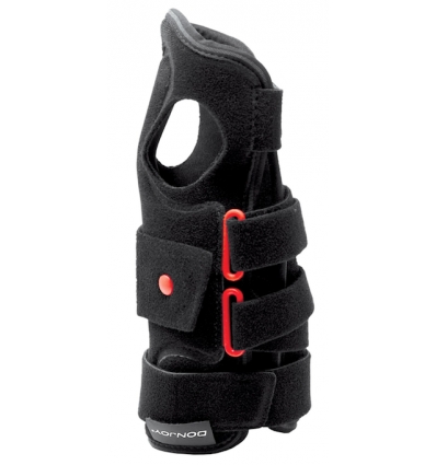 Orthèse de poignet-main DuoForm Donjoy noir et rouge