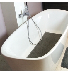 Tapis de bain gris Antigua