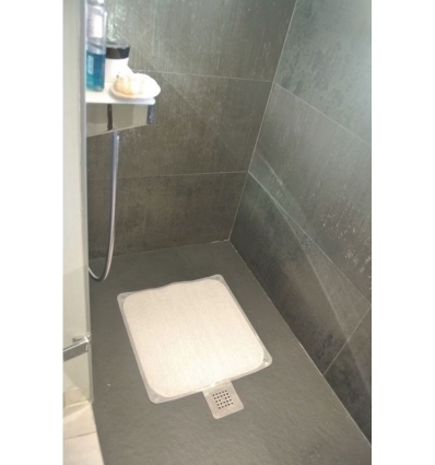Tapis de douche blanc Antigua