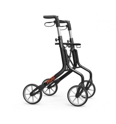 Déambulateur 4 roues pliable Let's Move noir Mobio