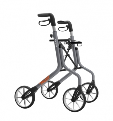 Rollator 4 roues très léger Let's Move gris