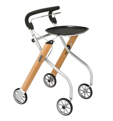 Déambulateur d'intérieur 4 roues Let's Go Indoor hêtre