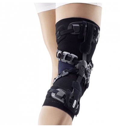 Orthèse de gonarthrose GenuTrain OA noir-bleu