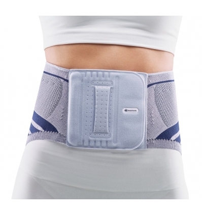 Ceinture lombaire LumboTrain Lady Bauerfeind titane / bleu