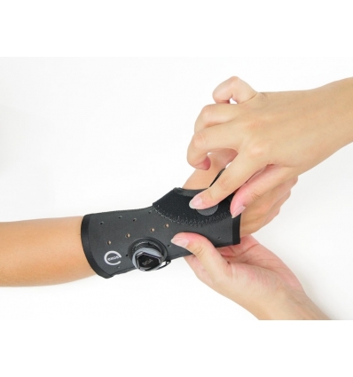 Attelle thermoformable Exos poignet-main noir
