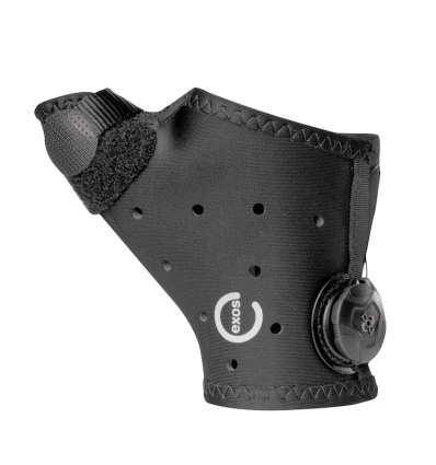 Attelle de pouce thermoformable Exos Rhiza noir