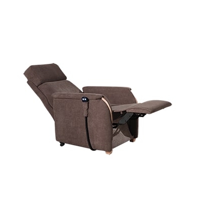 Fauteuil releveur 2 moteurs Confort Virtuo marron