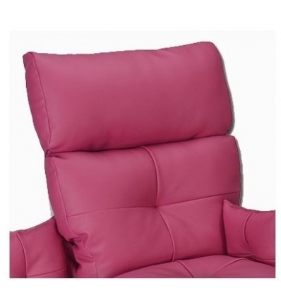 Couette dossier pour fauteuil releveur Cocoon G2 framboise