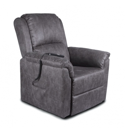 Fauteuil releveur 1 moteur Relax Touch Ergo gris bleu