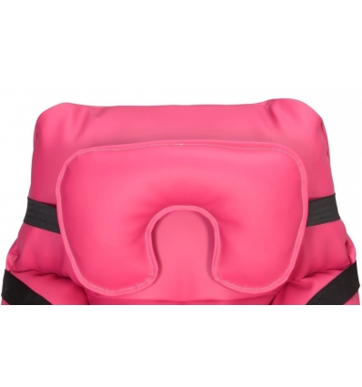 Appareil de soutien partiel de la tête pour fauteuil à pousser framboise