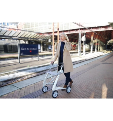 Rollator 4 roues léger Carbon Ultralight