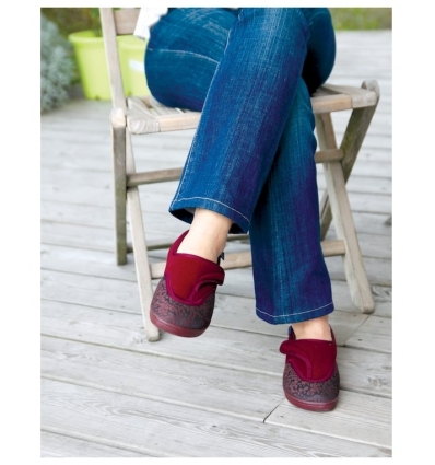 Chaussures orthopédiques femmes Chut Venus bordeaux