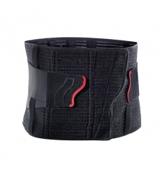Ceinture lombaire et abdominale Duostrap Donjoy noir et rouge
