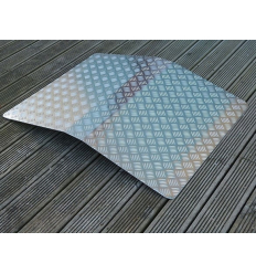 Rampe de seuil en aluminium porte et baie vitrée pour fauteuil roulant