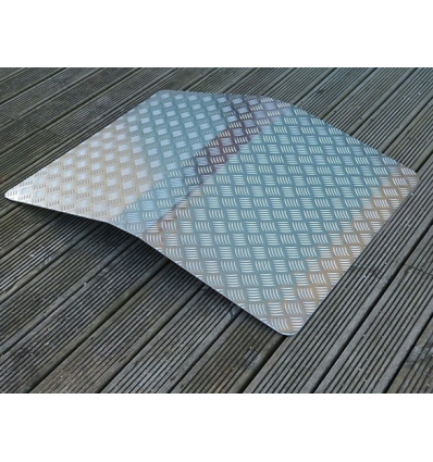 Rampe de seuil en aluminium porte et baie vitrée pour fauteuil roulant