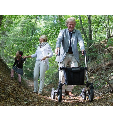 Rollator d'extérieur 4 roues Gemino 60