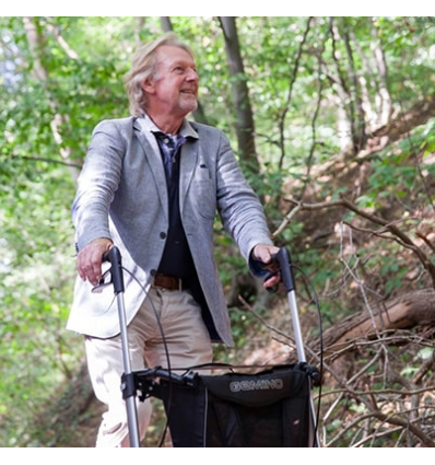 Rollator d'extérieur 4 roues Gemino 60