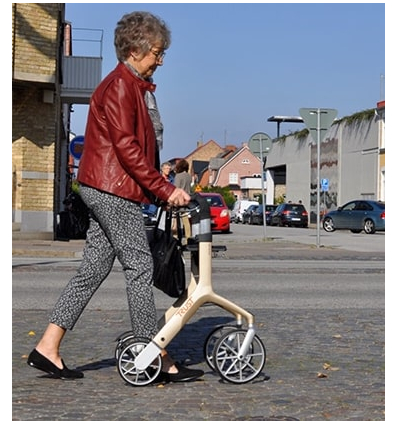 Rollator de luxe 4 roues Let's Fly