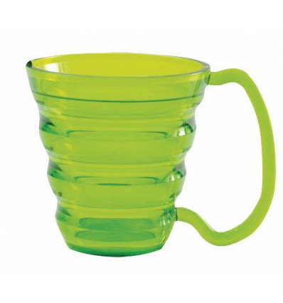 Tasse ergonomique avec anse pour personne âgée Ergo vert