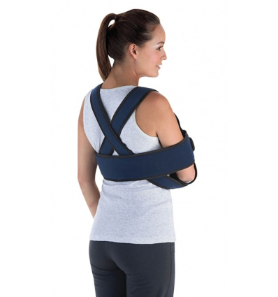 Echarpe d'épaule et de bras Immo Donjoy bleu