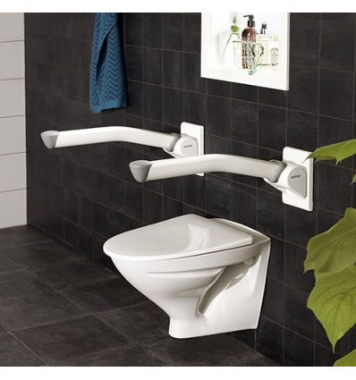 Accoudoir de toilettes Etac Rex blanc