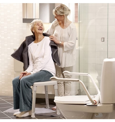 Accoudoirs de toilettes rabattables Etac Supporter