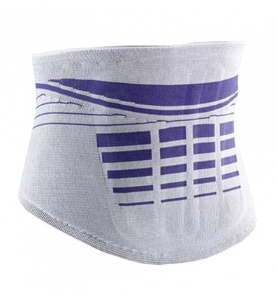 Ceinture lombaire LumboLoc CompriFix Evolution Bauerfeind titane bleu