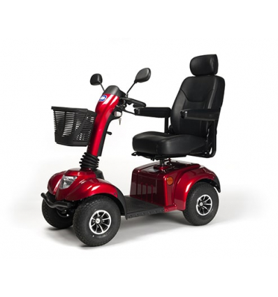 Scooter électrique 4 roues Ceres SE 15 km/h rouge