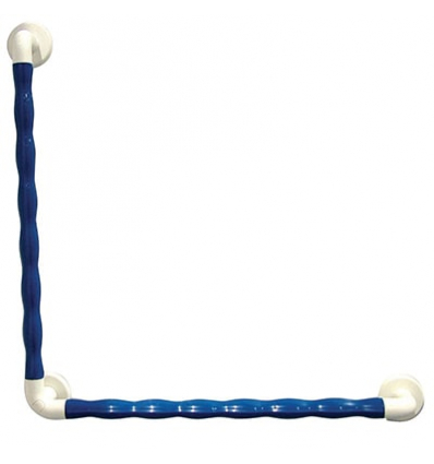 Barre d'appui spéciale douche Grip bleu