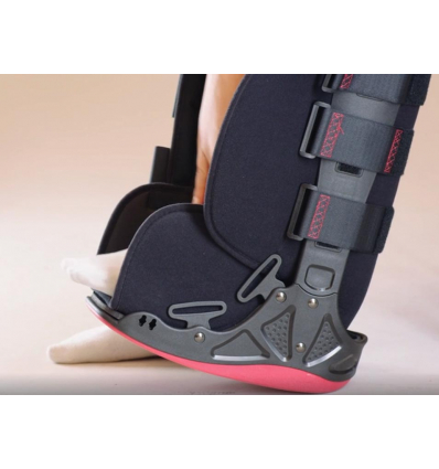 Mise en place de la botte de marche longue XcelTrax Air