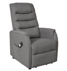 Fauteuil releveur 1 moteur Formentera gris foncé