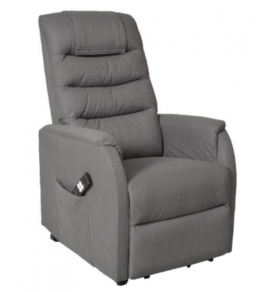 Fauteuil releveur 1 moteur Formentera gris foncé