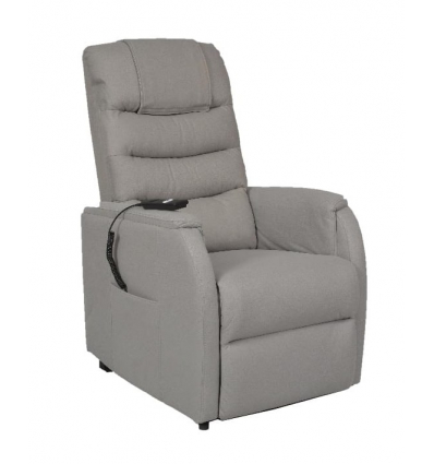 Fauteuil releveur 2 moteurs Formentera gris clair