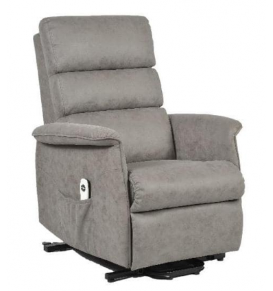 Fauteuil releveur 2+1 moteurs Mexico gris