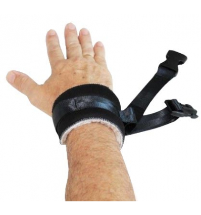 Attaches de contention poignet au lit