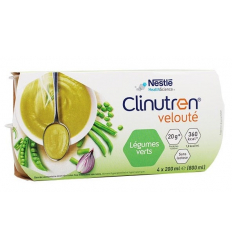 Soupe velouté hyperprotéinée Clinutren légumes verts