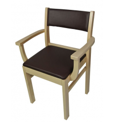 Chaise percée en bois Tradition