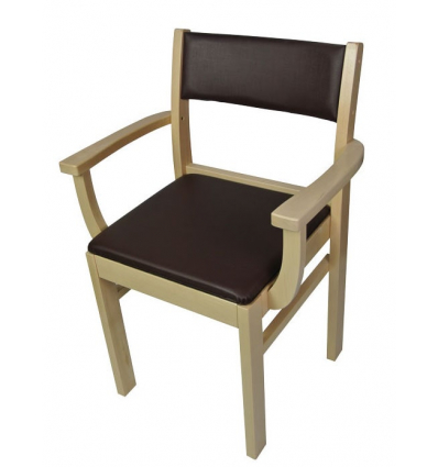 Chaise percée en bois Tradition