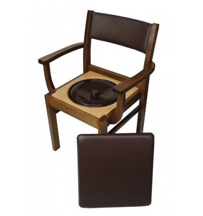 Chaise percée en bois Tradition