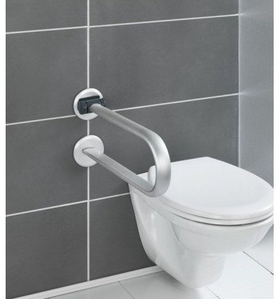 Barre d'appui WC Secura aluminium
