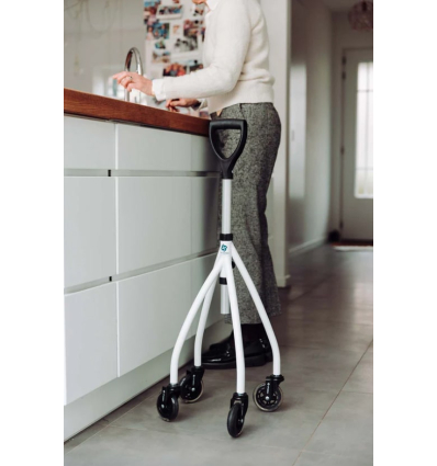 Déambulateur 4 roues à une main Wheeleo