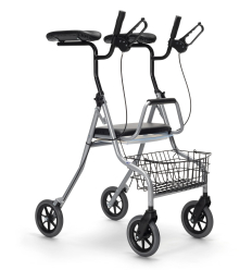Déambulateur antébrachial 4 roues 276 gris