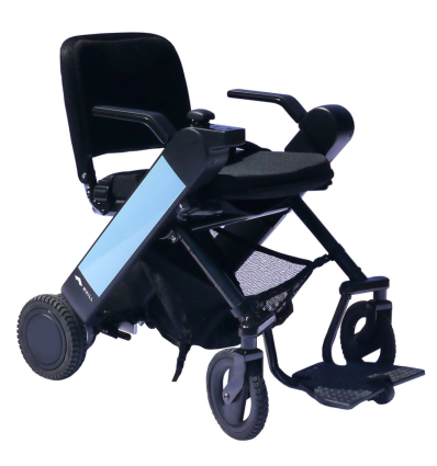Fauteuil roulant électrique pliable Whill Model F bleu