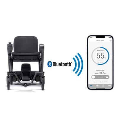 Fauteuil roulant électrique Whill Model F connecté
